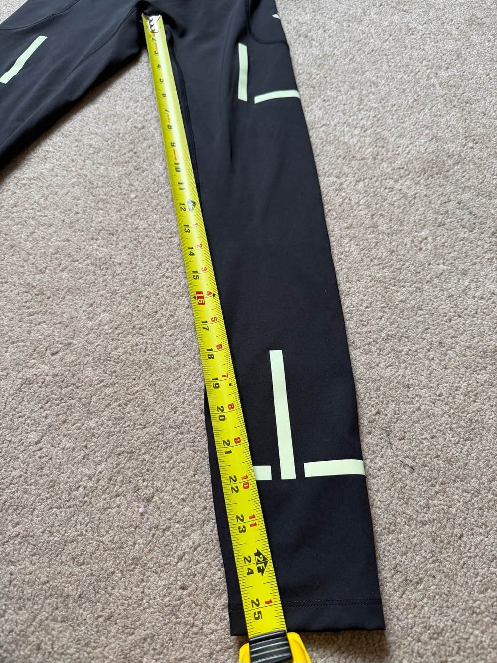 Adidas Fastim Reflective Running Tights Womens 2XS Black Athletic Leggings - Picture 8 of 12